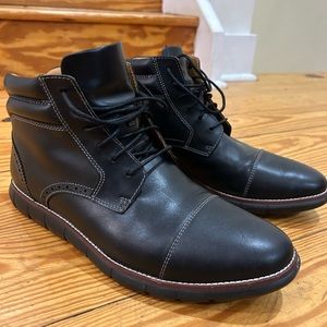 Johnston & Murphy Holden Cap Toe Boot - Men’s size 10.5 in Black